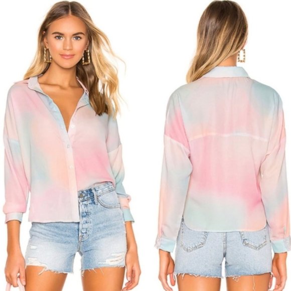 Superdown Miranda Button Up Shirt - Picture 1 of 4